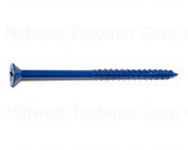 Midwest Fastener® Blue Ruspert Phillips Masonry Screw