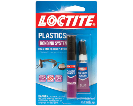 Loctite® Plastic Bonding System High Strength Cyanoacrylate Plastic Bonder 4 gm