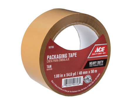 Ace® 1.88 in. W X 54.6 L Packaging Tape Tan