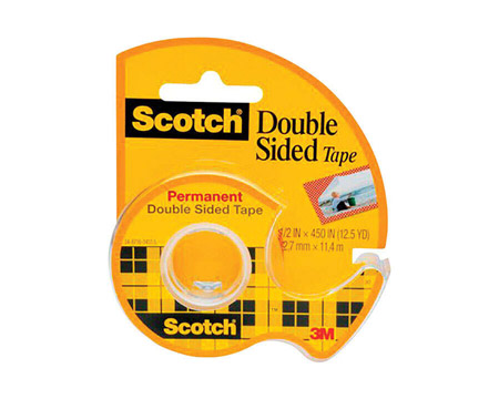 Scotch® 1/2 in. x 12.5 yd. Permanent Double Sided Tape