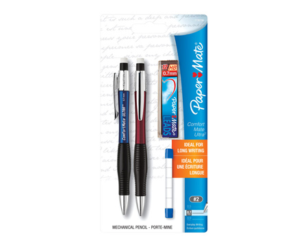 Paper Mate® Comfort Mate Ultra 0.7mm Mechanical Pencils - 2 pack