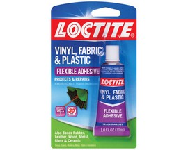 Loctite® Vinyl, Fabric & Plastic Transparent Flexible Adhesive - 1 oz.