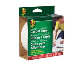 Duck 1.88 in. W X 75 ft. L Reversible Scrim Indoor and Outdoor Carpet Tape