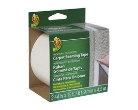 Duck 2.44 in. W X 15 ft. L Polyester Indoor and Outdoor Carpet Tape