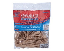 Advantage® Firm Stretch™ Rubber Bands - Assorted Sizes