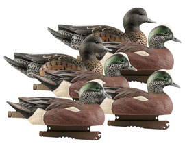 GHG® Hunter Series 6 pc. Life-Size Duck Decoys - Wigeon