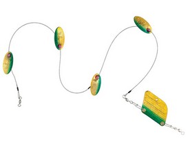 Panther Martin® Mark Drag Rudder High Lake Troll - Green/Gold