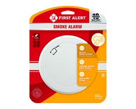 Resideo® First Alert 10-year Battery Operated Slim Body Smoke Alarm