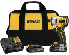 DeWalt® Atomic 20V Max Brushless Cordless Compact 1/4" Impact Driver Kit with Battery