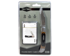 Old Timer™ Folding Knife & Card Combo