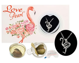 Love Pearl® Flamingo Pearl Necklace