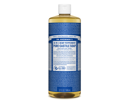 Dr. Bronner's® 32 oz. Pure-Castile Liquid Soap - Peppermint