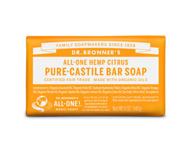 Dr. Bronner's® 5 oz. Pure Castile Bar Soap - Orange Citrus