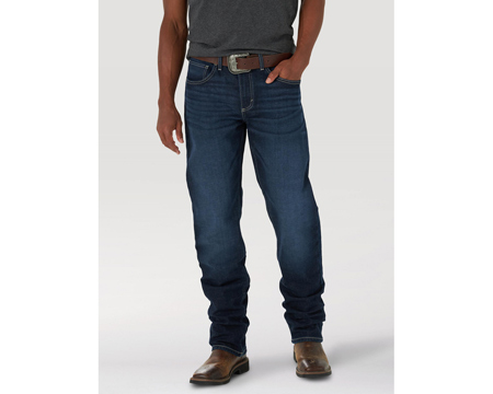 Wrangler® Men's 20X No. 42 Vintage Slim-Fit Boot Cut Jeans - Glasgow Wash