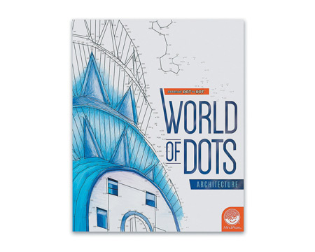 MindWare® World of Dots Extreme Puzzle Book - Architecture