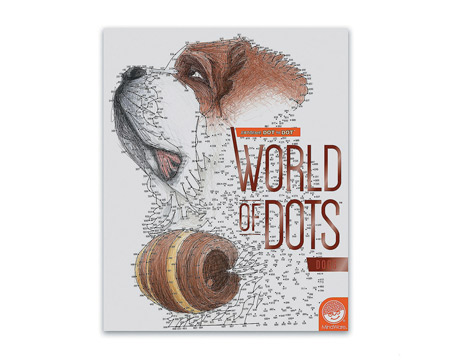 MindWare® World of Dots Extreme Puzzle Book - Dogs