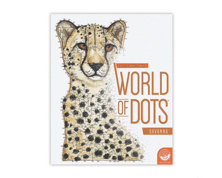 MindWare® World of Dots Extreme Puzzle Book - Savanna