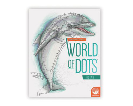 MindWare® World of Dots Extreme Puzzle Book - Ocean