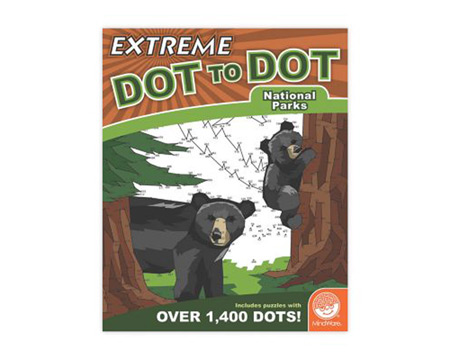 MindWare® Extreme Dot-to-Dot Puzzle Book - National Parks