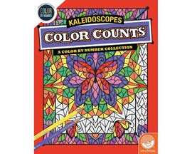 MindWare® Color By Number Color Counts: Kaleidoscope