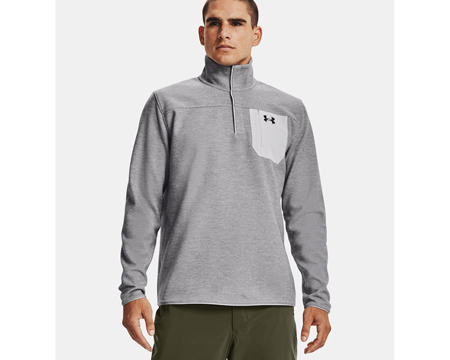 Under Armour® Men's Specialist Grid Henley Sweatshirt