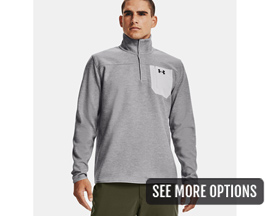 Under Armour® Men's Specialist Grid Henley Sweatshirt