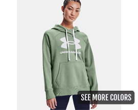 Under Armour® Women's Rival Fleece Logo Hoodie