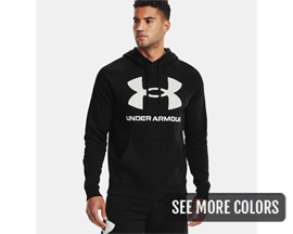 Under Armour® Men's Rival Fleece Big Logo Hoodie