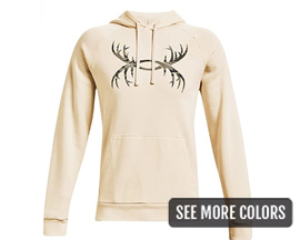 Under Armour® Men's Rival Fleece Antler Hoodie