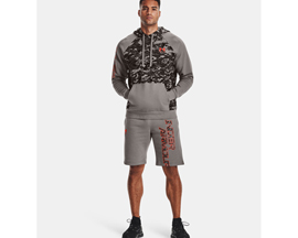Under Armour® Men's Rival Fleece Camo Script Hoodie