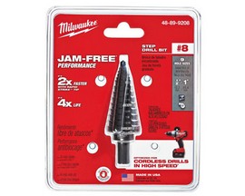 Milwaukee® #8 Step Drill Bit - 1/2" to 1"