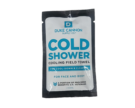 Duke Cannon Cold Shower Face & Body Wipes Single ct.
