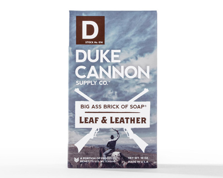 Duke Cannon® Big Ass Brick of Soap - Leaf and Leather