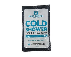 Duke Cannon Cold Shower Face & Body Wipes Single ct.