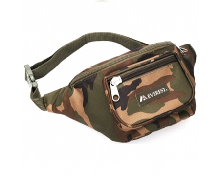 Everest® Woodland Camo Waist Pack - Medium