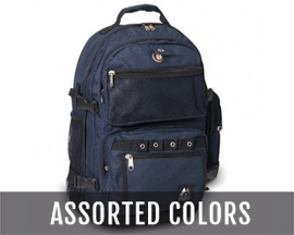 Everest® Oversize Deluxe Backpack - Assorted colors