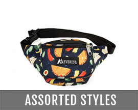 Everest® Signature Pattern Waist Pack - Assorted Patterns/Colors