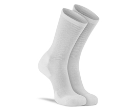 Fox River Socks® White Diabetic Lightweight Crew Socks - 2 Pack