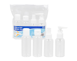 Four Seasons® 4-Piece Plastic Travel Kit