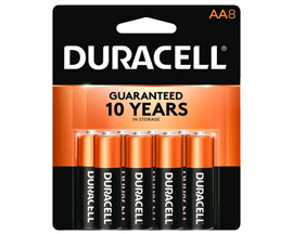 Duracell® Coppertop AA Alkaline Batteries - 8 pack