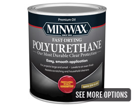 MinWax® 1 Qt. Oil-Based Fast-Drying Polyurethane Topcoat