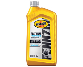 Pennzoil® Platinum® SAE 10W-30 Full Synthetic Motor Oil - 1 quart