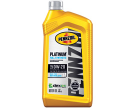 Pennzoil® Platinum® SAE 0W-20 Full Synthetic Motor Oil - 1 quart