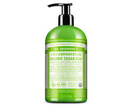 Dr. Bronner's® 12 oz. Organic Sugar Soap - Lemongrass Lime