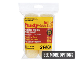 Purdy® Jumbo GoldenEagle™ Mini Roller with 3/4 In. Core - 2 Pack