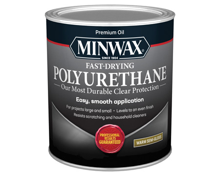 MinWax® 1 Qt. Oil-Based Fast-Drying Polyurethane Topcoat