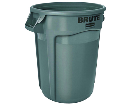 Rubbermaid® 32-gallon Vented Brute Trash Can - Gray