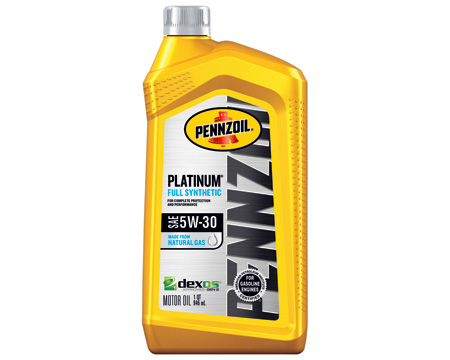 Pennzoil® Platinum® SAE 5W-30 Full Synthetic Motor Oil - 1 quart