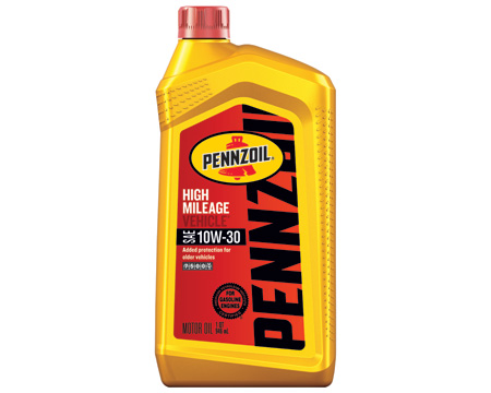 Pennzoil® High Mileage Vehicle SAE 10W-30 Motor Oil - 1 quart