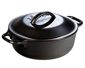 Lodge® 2-Quart Dutch Oven Looped Handles, 8"